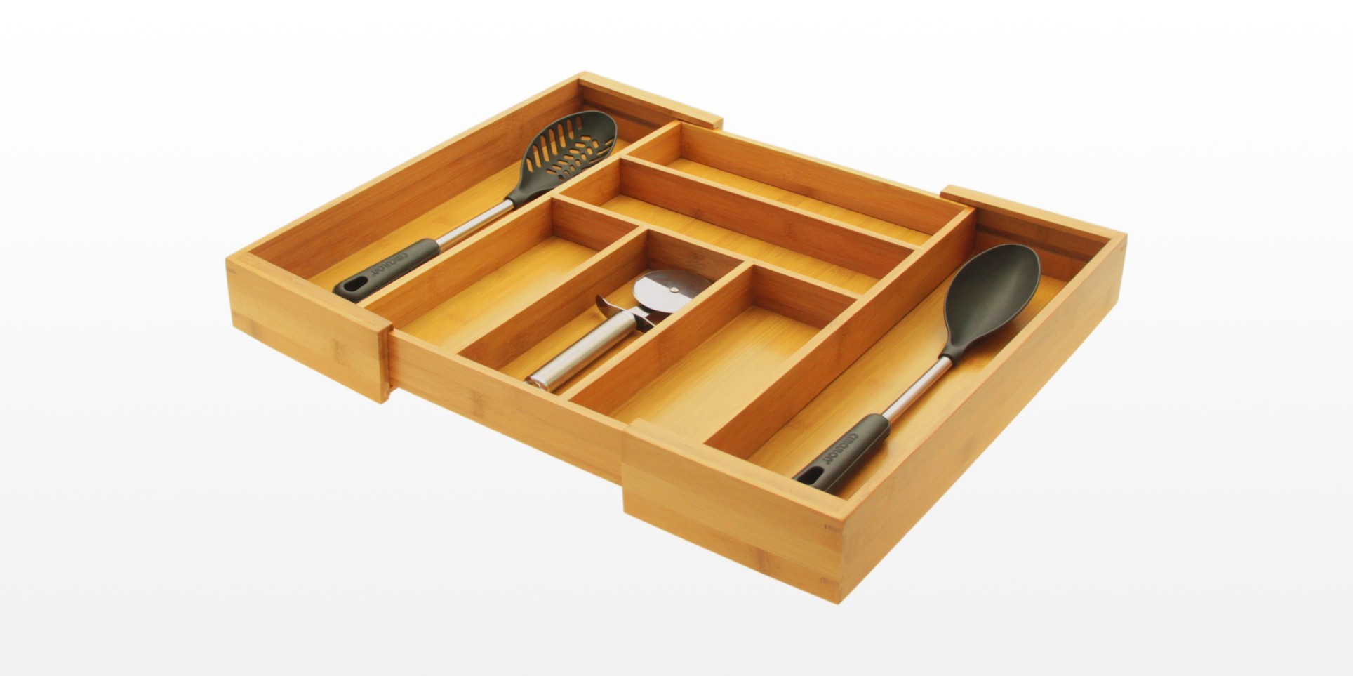 Expandable Flatware and Drawer Organizer