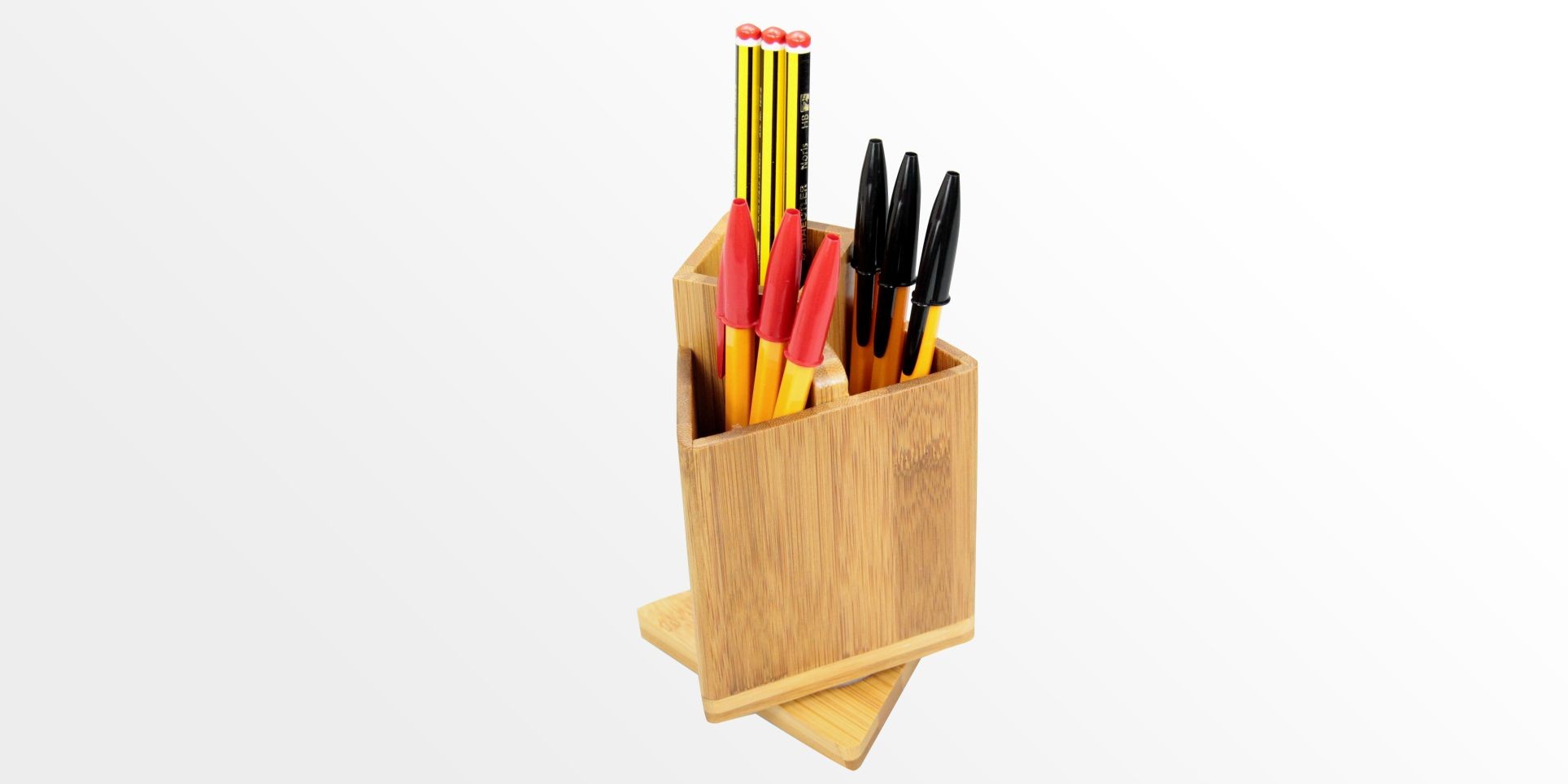 Revolving Pen Holder Pencil Pot