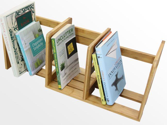 Expandable Adjustable Bookshelf
