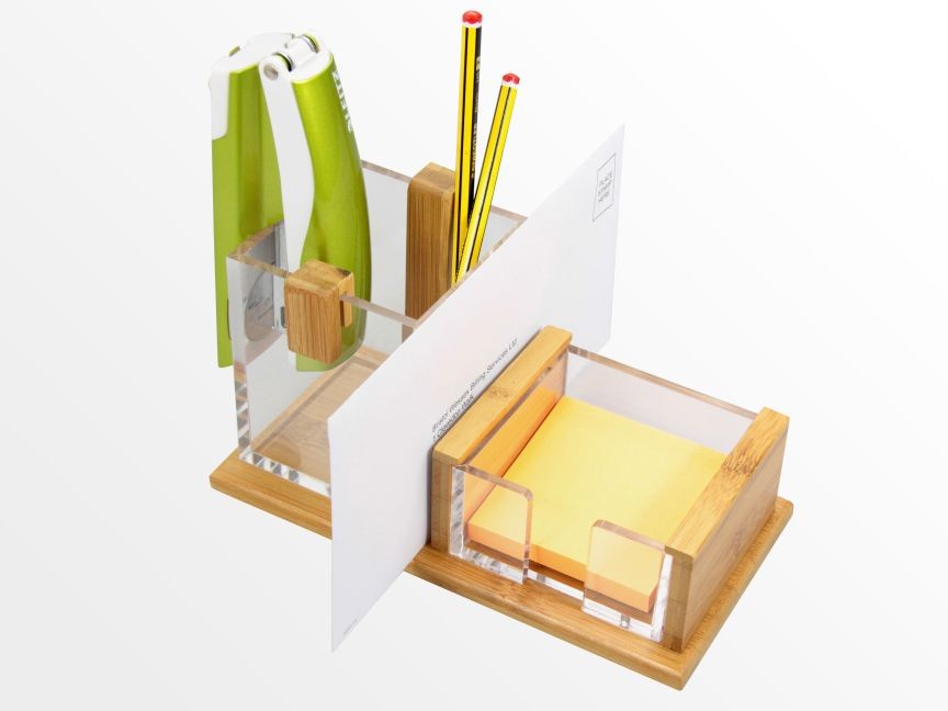 Pen pot and notes holder