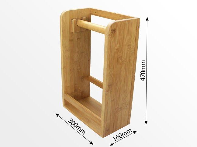 Dimensions of bamboo kitchen organiser