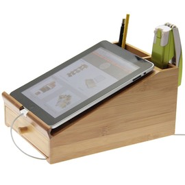 iPad Stand L Desk Tidy