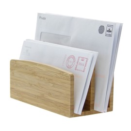 Bamboo Letter Rack
