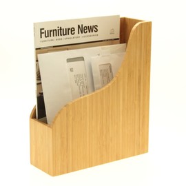 Bamboo Letter Rack, Document Holder