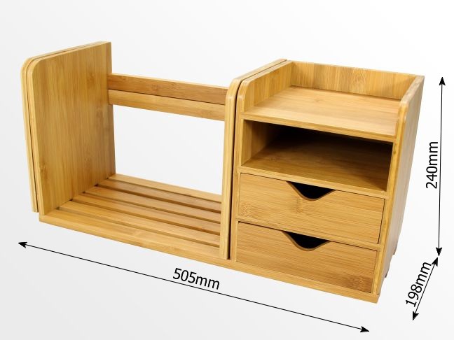 Dimensions of bookshelf