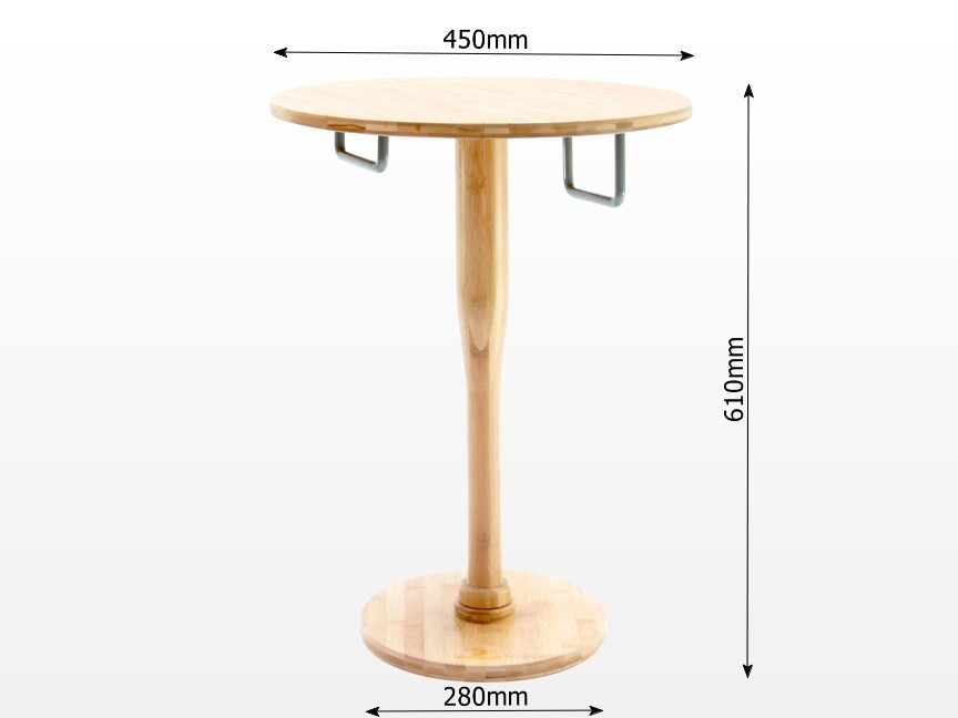 Dimensions of safe bedside table