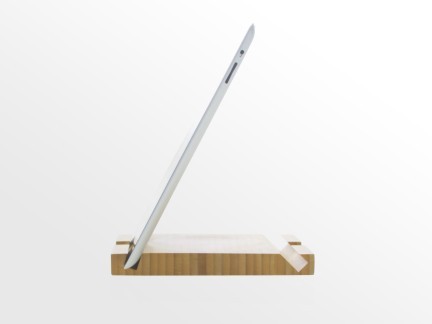 Bamboo iPad Stand