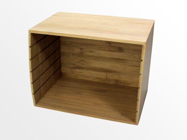 Cube literature sorter with drawer