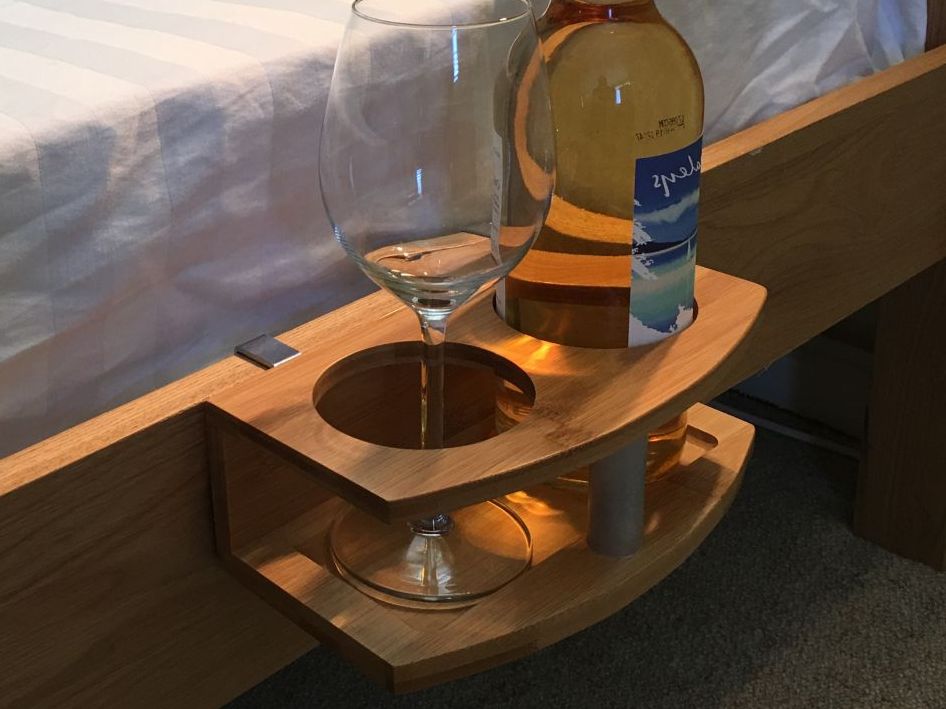 Bedside cup holder