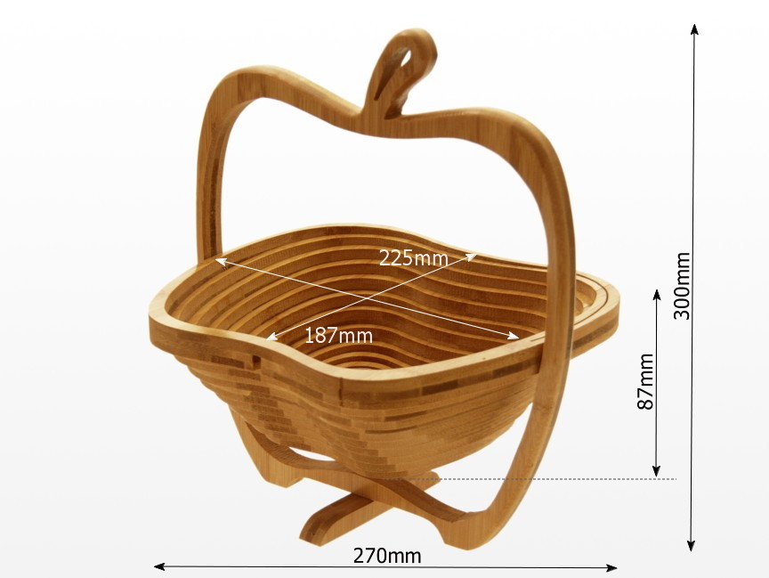 Bamboo Fruit Bowl