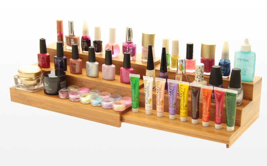 Make-up shelves