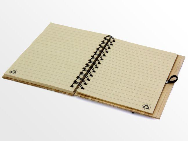 Bamboo diary organiser