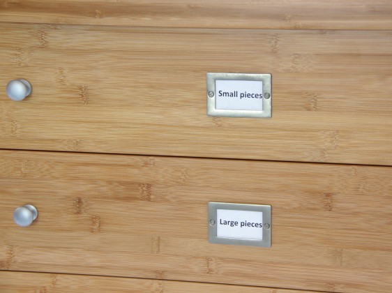 Construction Centre, Drawer with Badges