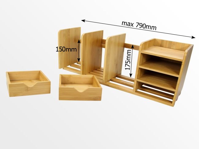 Dimensions of bookshelf