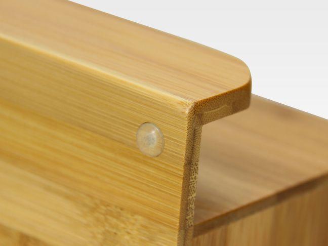 Bamboo small desk organiser