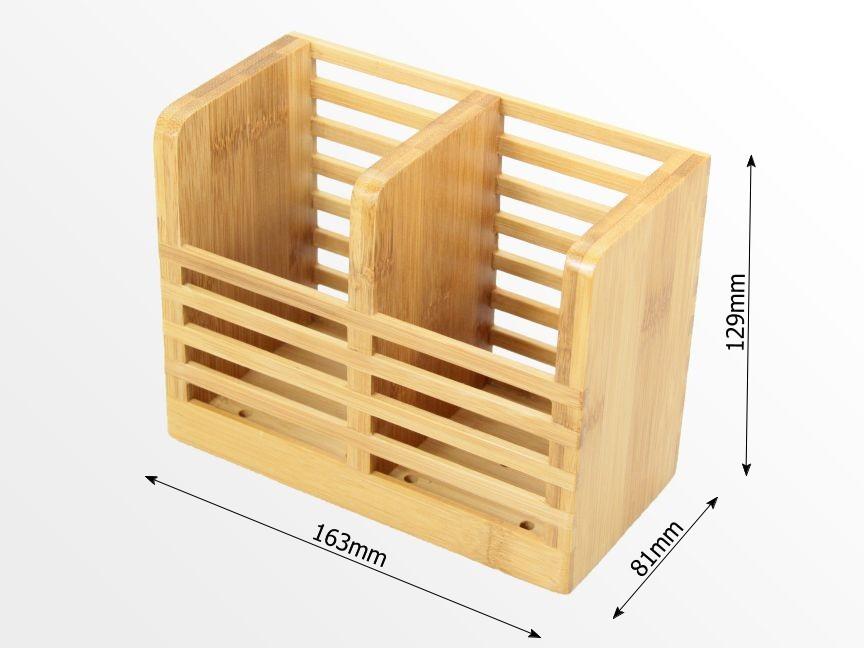 Dimensions of bamboo pen holder