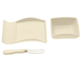 wave mini butter dish
