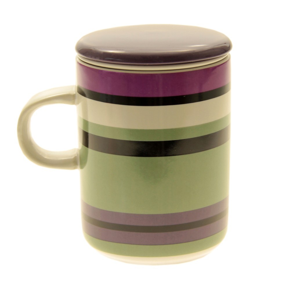 Purple Herbal Mug 