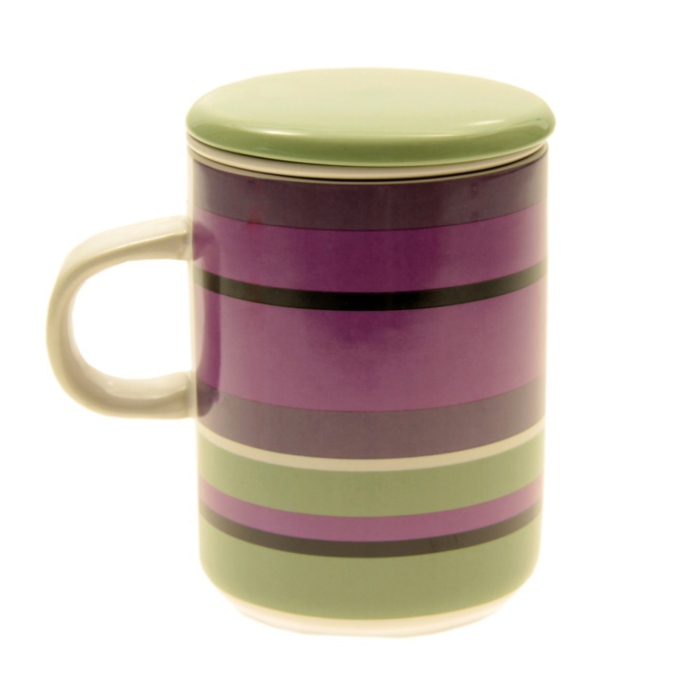 Grey Herbal Mug 